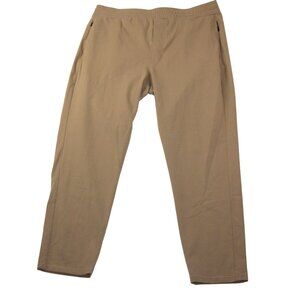 Public Rec Mens Size 38 All Day Every Day Performance Athletic Pants Brown Tied